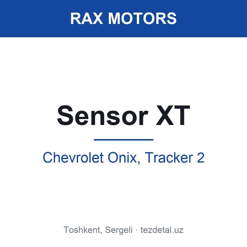 Sensor XT — Chevrolet Onix, Tracker 2