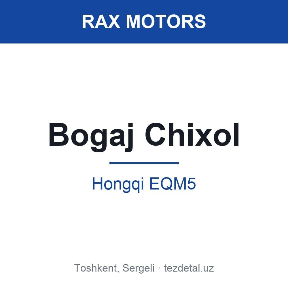 Bogaj Chixol — Hongqi EQM5